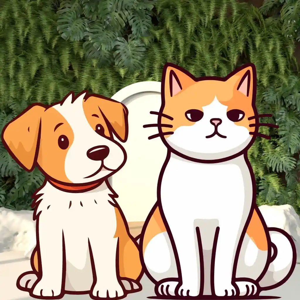 Anime-dog-and-cat